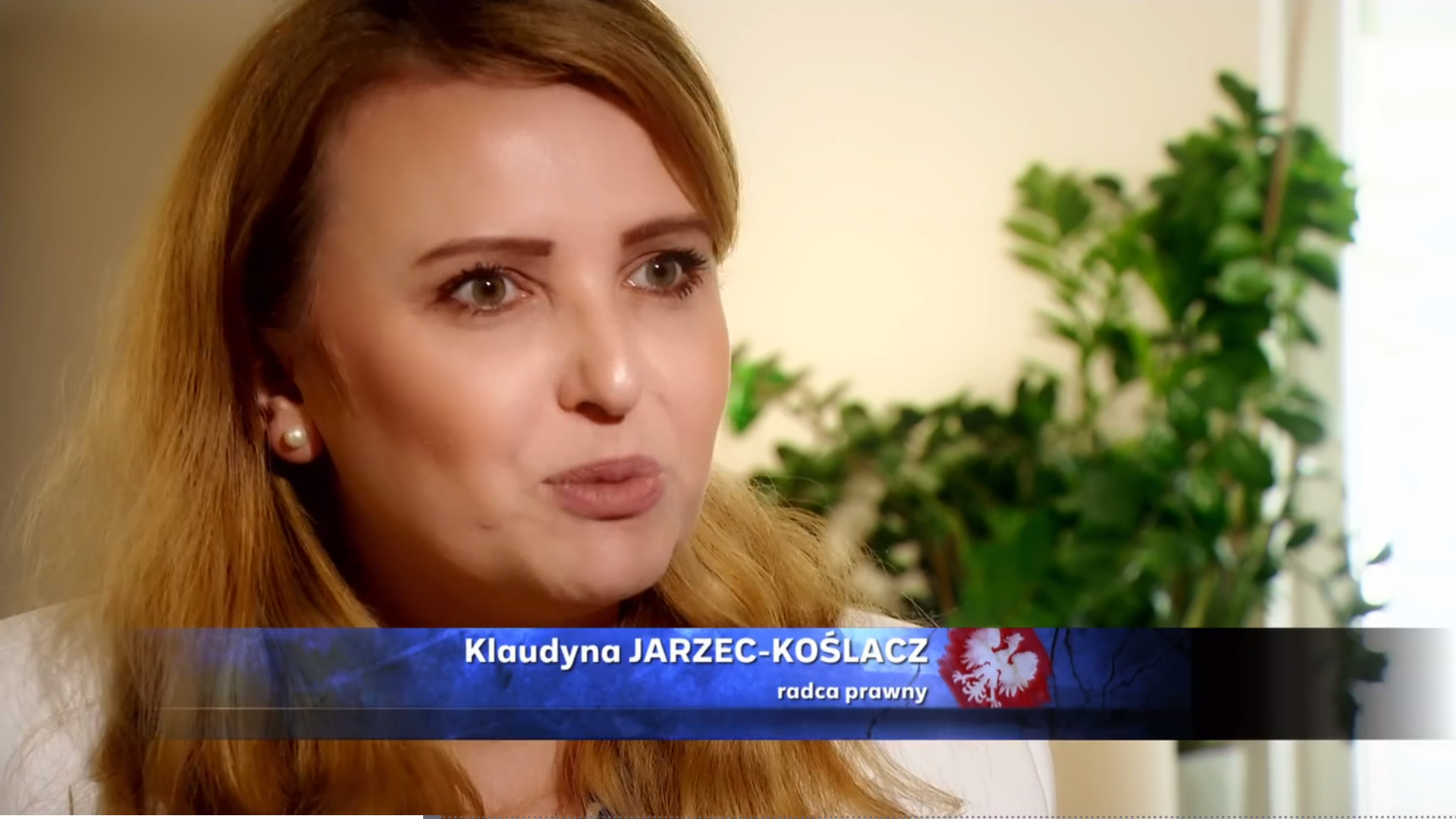 Komentarz Mecenas Jarzec-Koślacz w programie telewizyjnym "Państwo w Państwie"